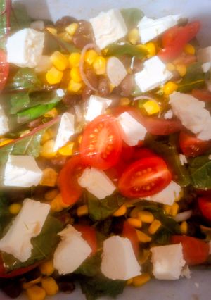 Kukoricàs babsalàta 🌽🫘🌽🫘🥗🥗🥗 recept fotója
