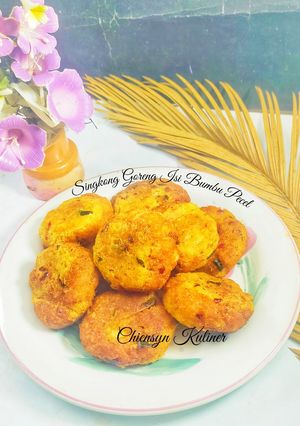 Foto resep Singkong Goreng Isi Bumbu Pecel