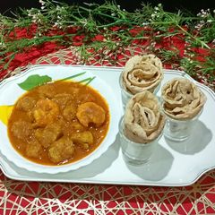 A picture of Soya Prawn Curry.