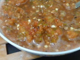 Salsa asada o Chile de molcajete