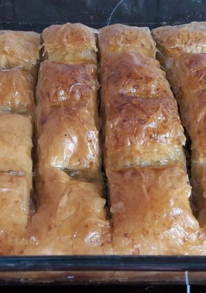 Φωτογραφία της συνταγής Μπακλαβάς με φυστίκι Αιγίνης