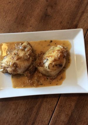 Une photo de Poulet à l'Estragon