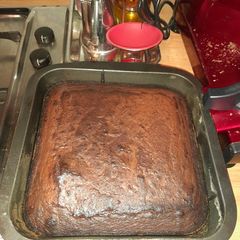Easy coconut brownies A picture of Easy coconut brownies.