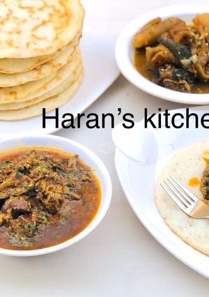 A picture of Sinasir (rice pancake).