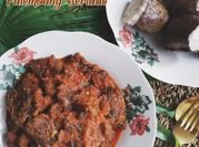 Gambar puree kurma