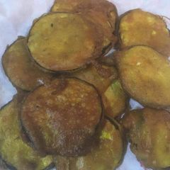 A picture of Brinjal Pakoda.