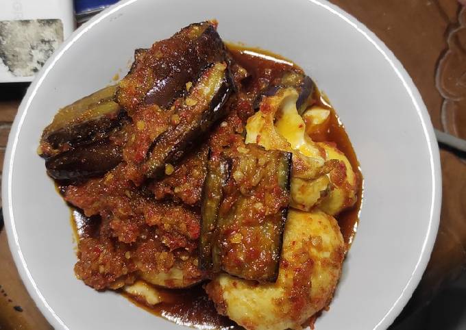 Resep Terong Telur Balado Resep Terong Telur Balado