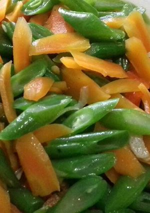 Foto resep Tumis oseng Buncis wortel