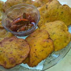 Dal puri A picture of Dal puri.