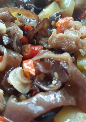 Foto resep Tetelan sapi mix Sayuran Pedas