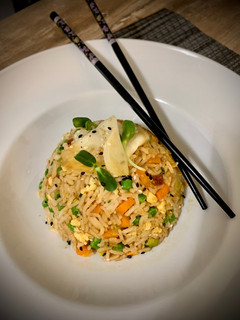 Une photo de Riz cantonais 100% healthy