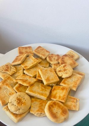 รูปของ Biscuit cheese homemade🧀บิสกิตชีสทำเอง