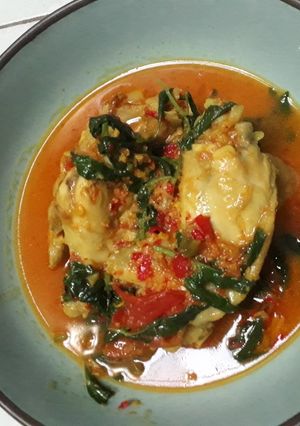 Foto resep Sayap masak woku kemangi