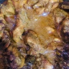 A picture of Chicken masala.