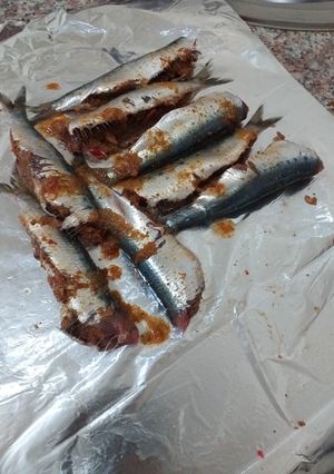صورة لوصفة حوت مشوي