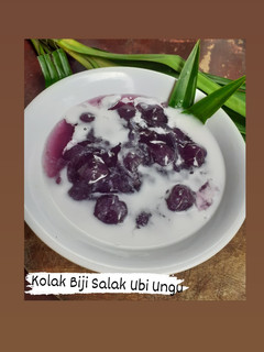 Foto resep Kolak Candil/Biji Salak Ubi Ungu