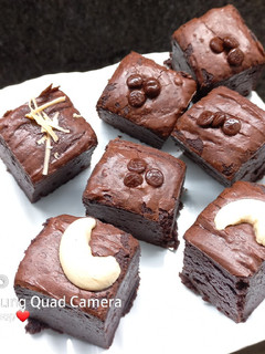 Foto resep Fudgy brownies / brownies shiny crust / brownies sekat