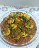 Boiled eggs masala curry