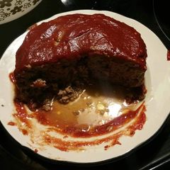 A picture of Meat Cake & Garlic Potatoes IP (Meatloaf).