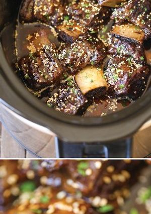 A picture of Oriental Brazed Ribs.