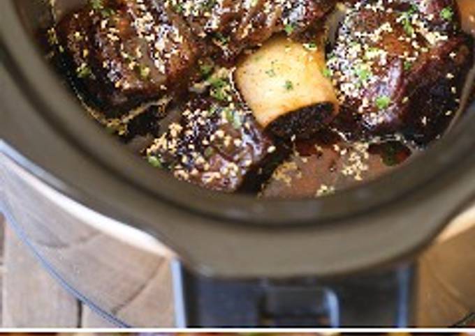 Recipe of Quick Oriental Brazed Ribs