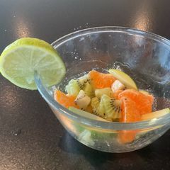 A picture of Sweet sour refreshing fruit salad.