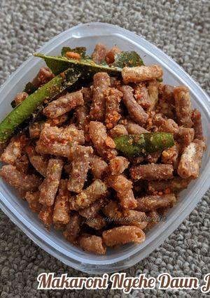 Foto resep Makaroni Ngehe Daun Jeruk