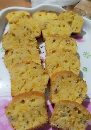 Una foto de Budín de zanahoria y nueces