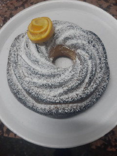 Una foto de Torta rápido de naranja🍊