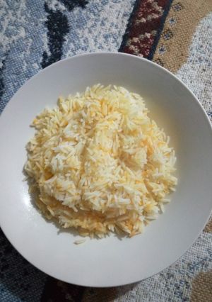 A picture of Carrot Rice.