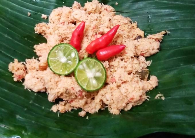 Ini dia! Bagaimana cara membuat Sambel kelapa/bumbu urap dijamin enak