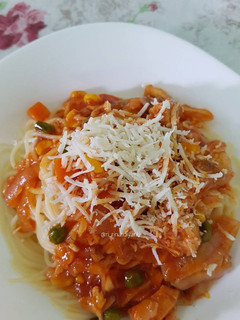 Foto resep 38. Spaghetti Bolognaise Ayam untuk Anak