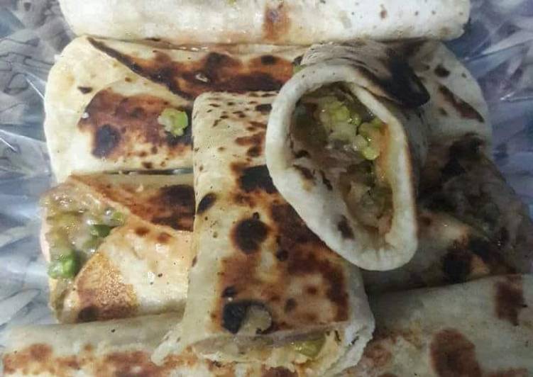 Recipe of Tasty Vegetable wraps