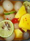 Asinan Buah super segar asinan praktis mix fruites,rambutan, klengkeng dan mangga muda