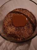 Maxi cookie en microondas