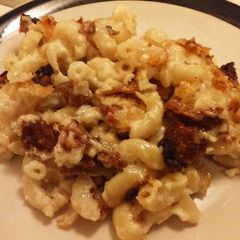 A picture of Spicey mac & cheese.