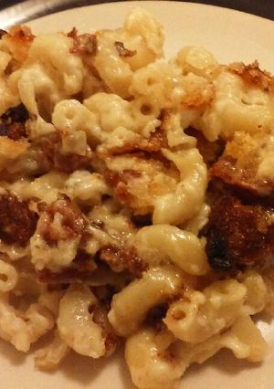 A picture of Spicey mac & cheese.