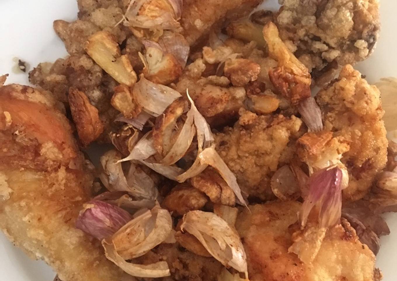 Ayam Goreng Bawang Putih Simple