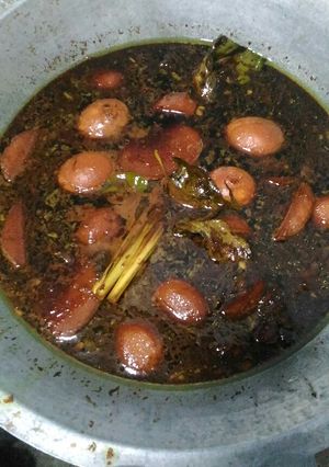 Foto resep Semur kelor (kentang,telor)
