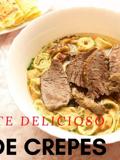 Una foto de Sopa de Crepes / Frittatensuppe