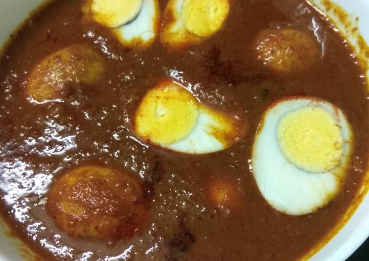 Simple Way to Prepare Ultimate Spicy Egg Curry