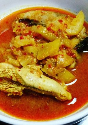 Foto resep Telur ikan asam pedas