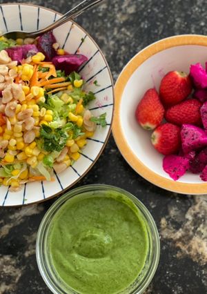 Foto resep Lime cilantro Salad Dressing