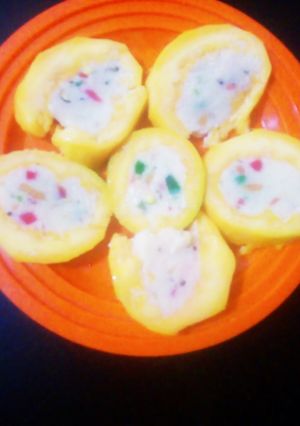 A picture of Stuff mango kulfi.