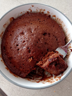 Bögrés mikrós süti recept fotója