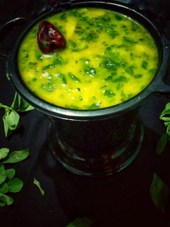 A picture of Methi Dal.