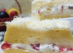 Foto resep Chantilly Cake Buah Segar