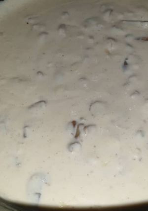 صورة لوصفة شوربة الفطر