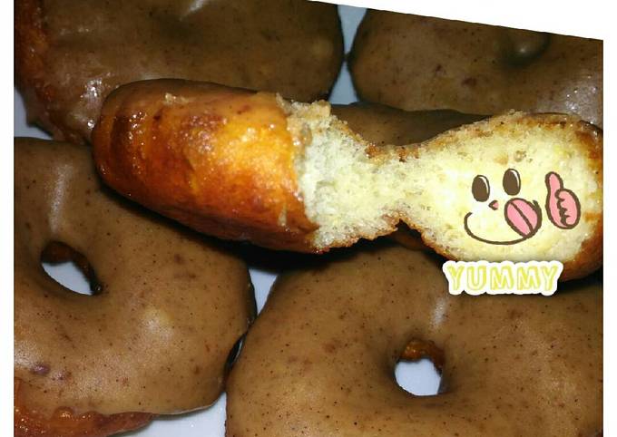 Glaze kopi topping donat 🍩