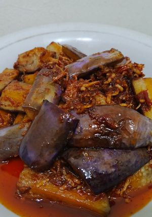 Foto resep [243] Terong Balado Teri Medan